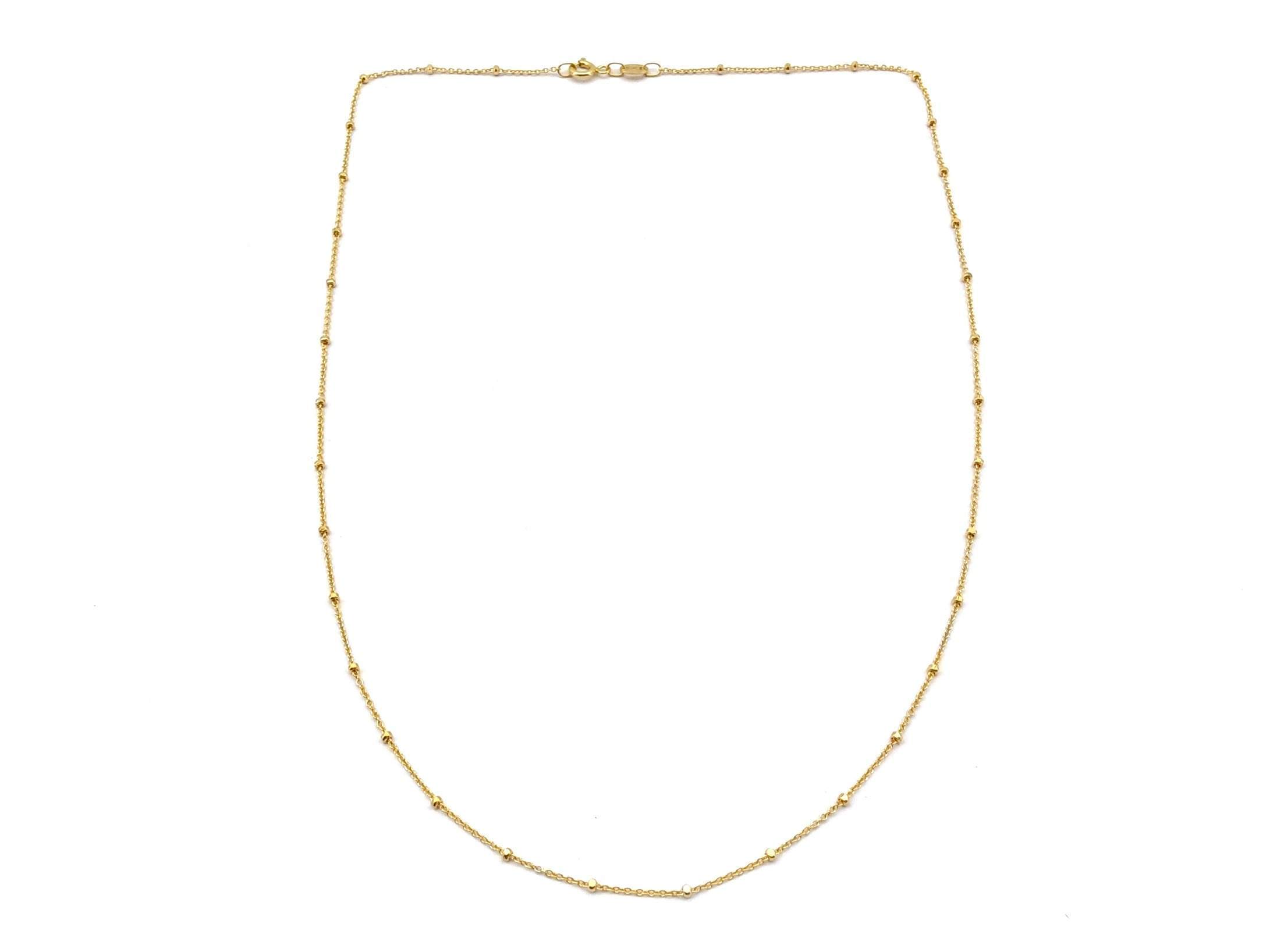 Cadena Oro 18k 22cm - Imagen 2