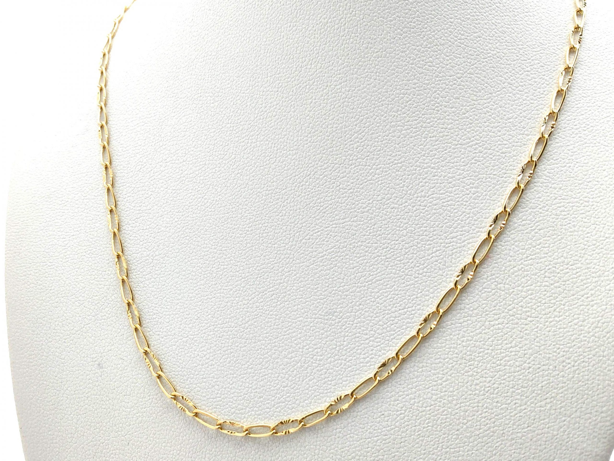 Cadena Oro 18k 22cm