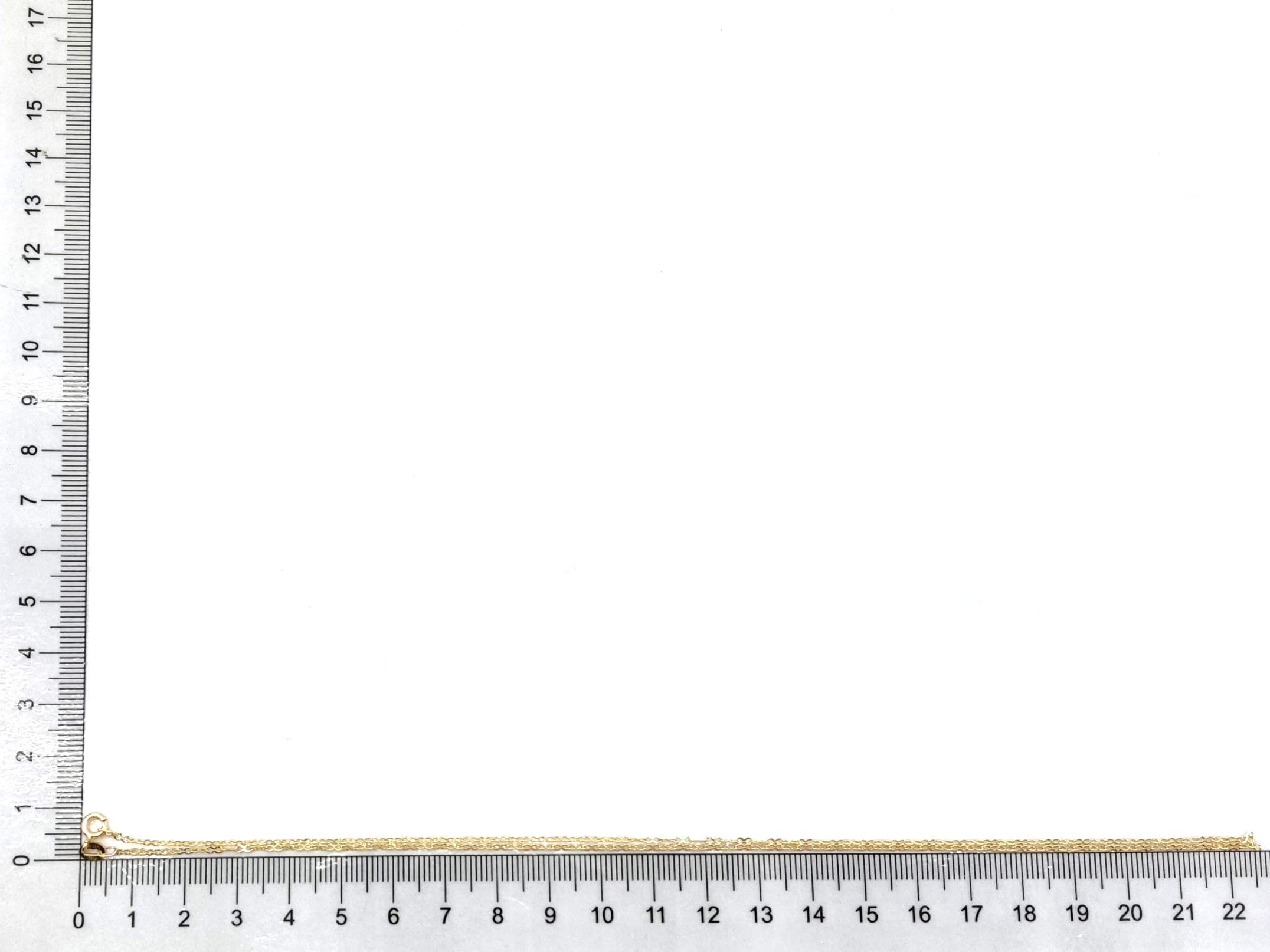 Cadena Oro 18k 22cm - Imagen 5