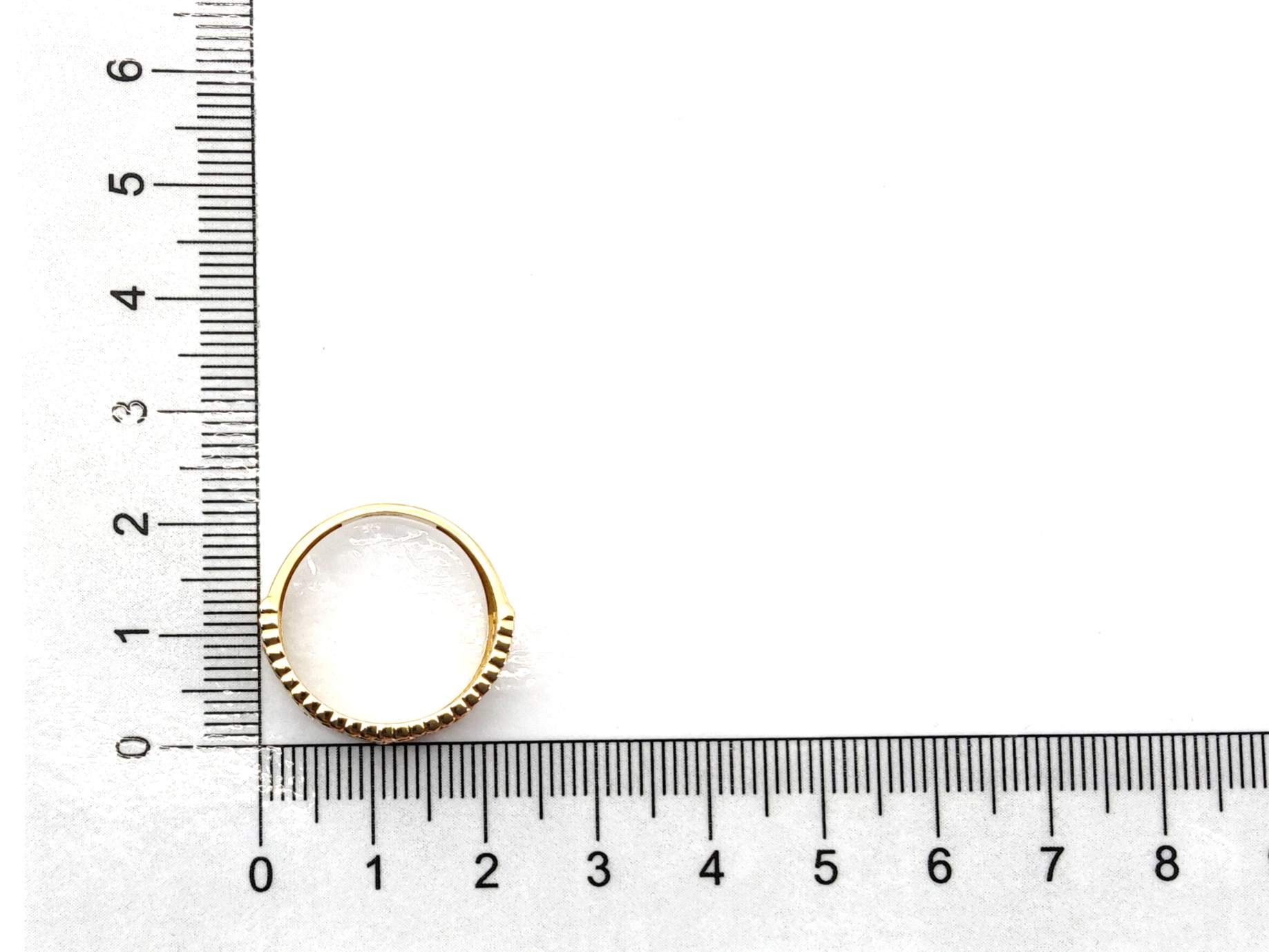Anillo Oro 18k Con Circonita - Imagen 5
