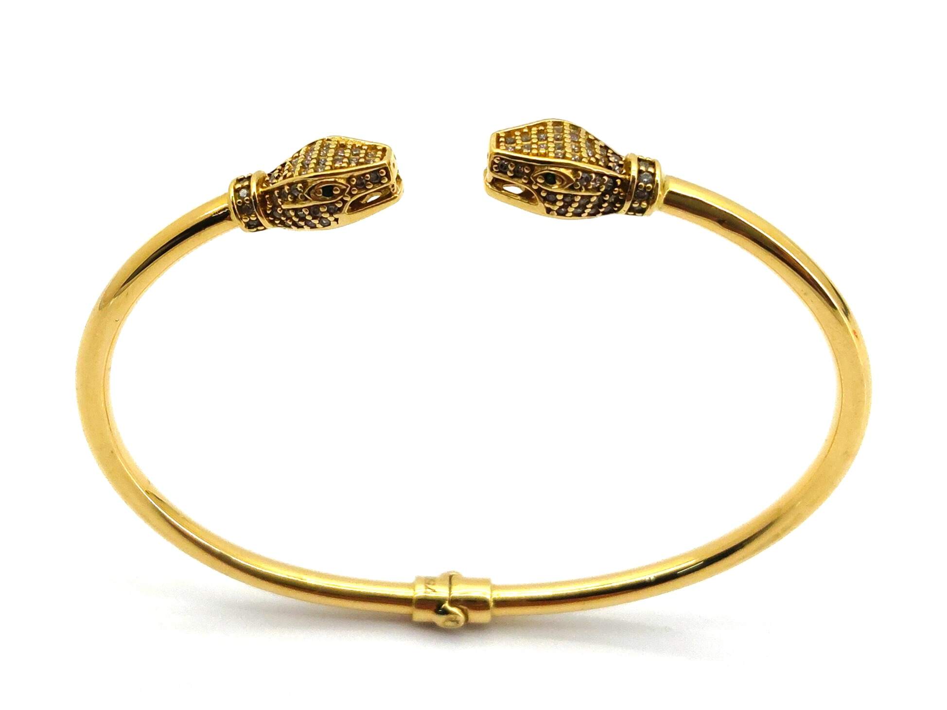 Pulsera Oro 18k Con Circonita