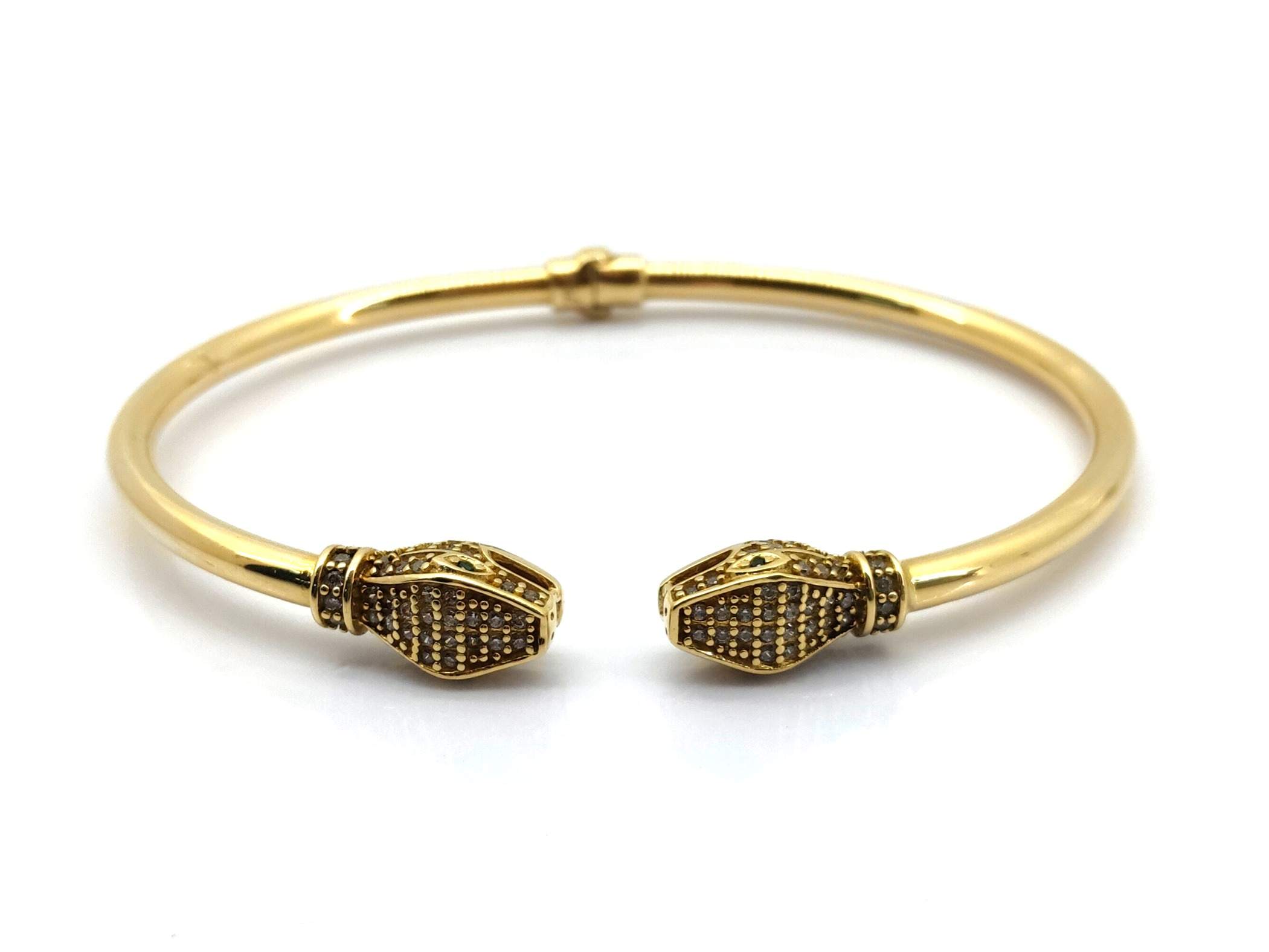 Pulsera Oro 18k Con Circonita - Imagen 2