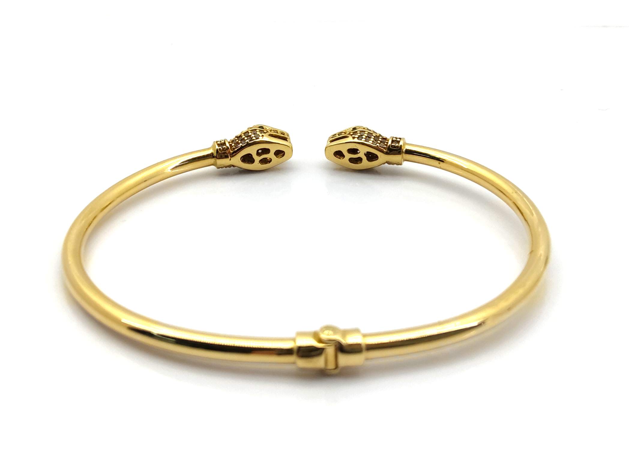 Pulsera Oro 18k Con Circonita - Imagen 4