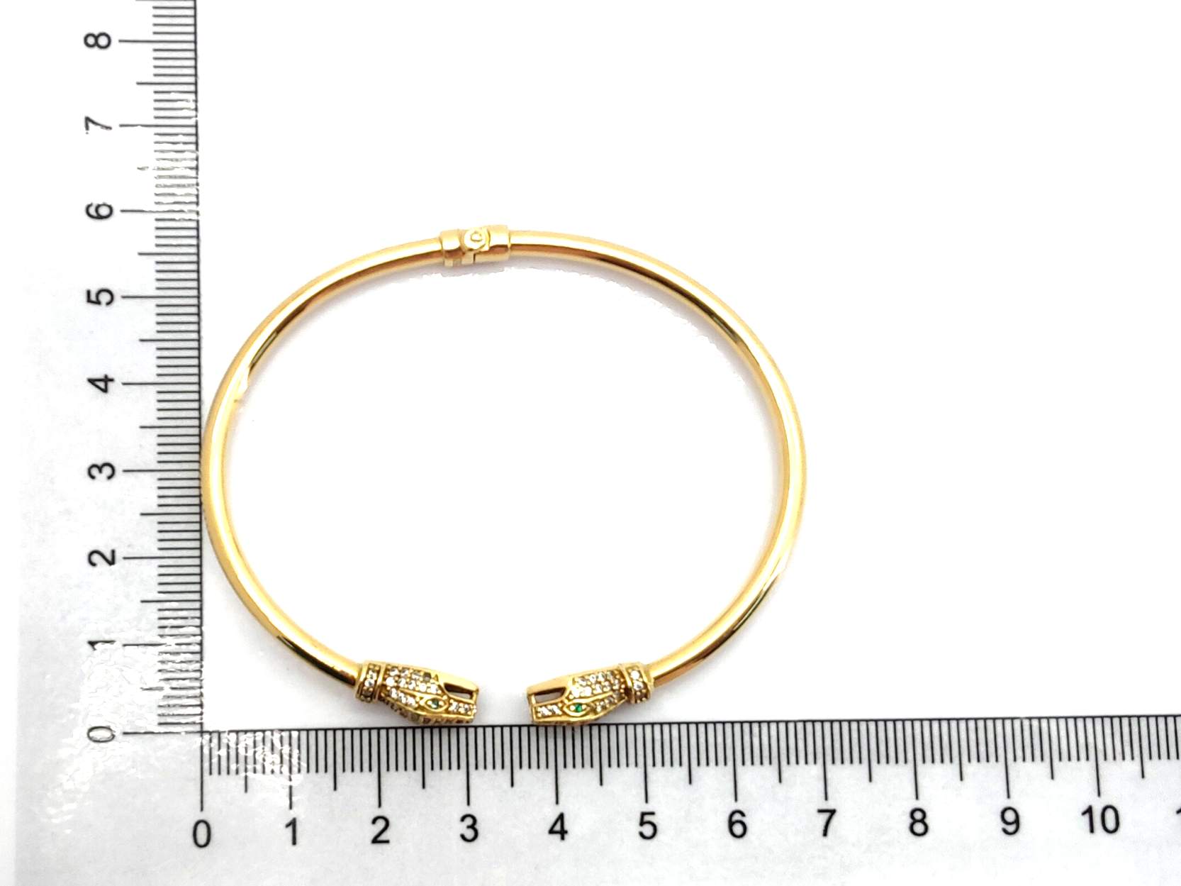Pulsera Oro 18k Con Circonita - Imagen 5
