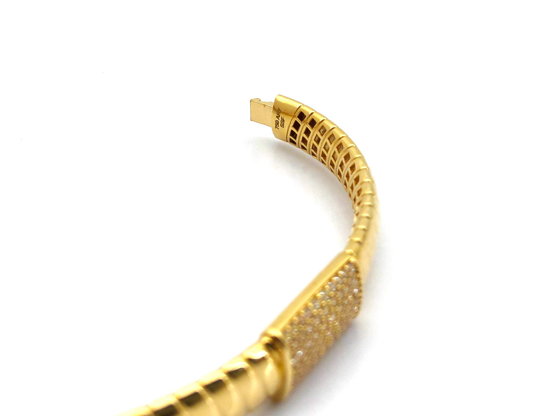 Pulsera Oro 18k Con Circonita - Imagen 4