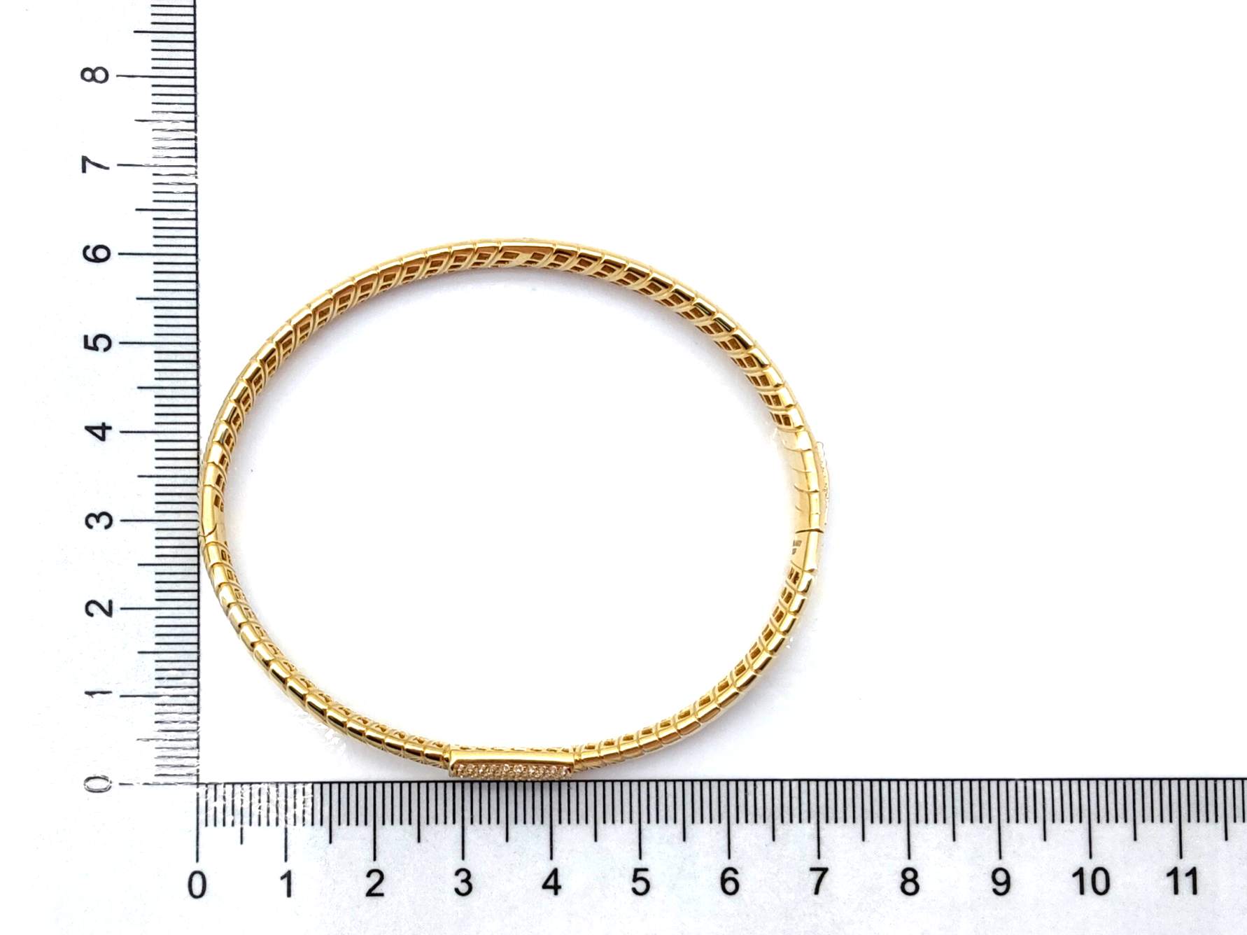 Pulsera Oro 18k Con Circonita - Imagen 5