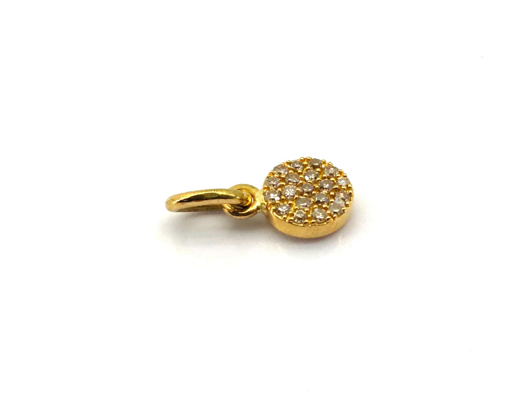 Colgante Oro 18k Con Diamante - Imagen 2