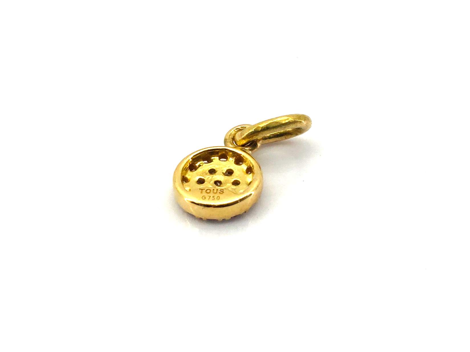 Colgante Oro 18k Con Diamante - Imagen 3