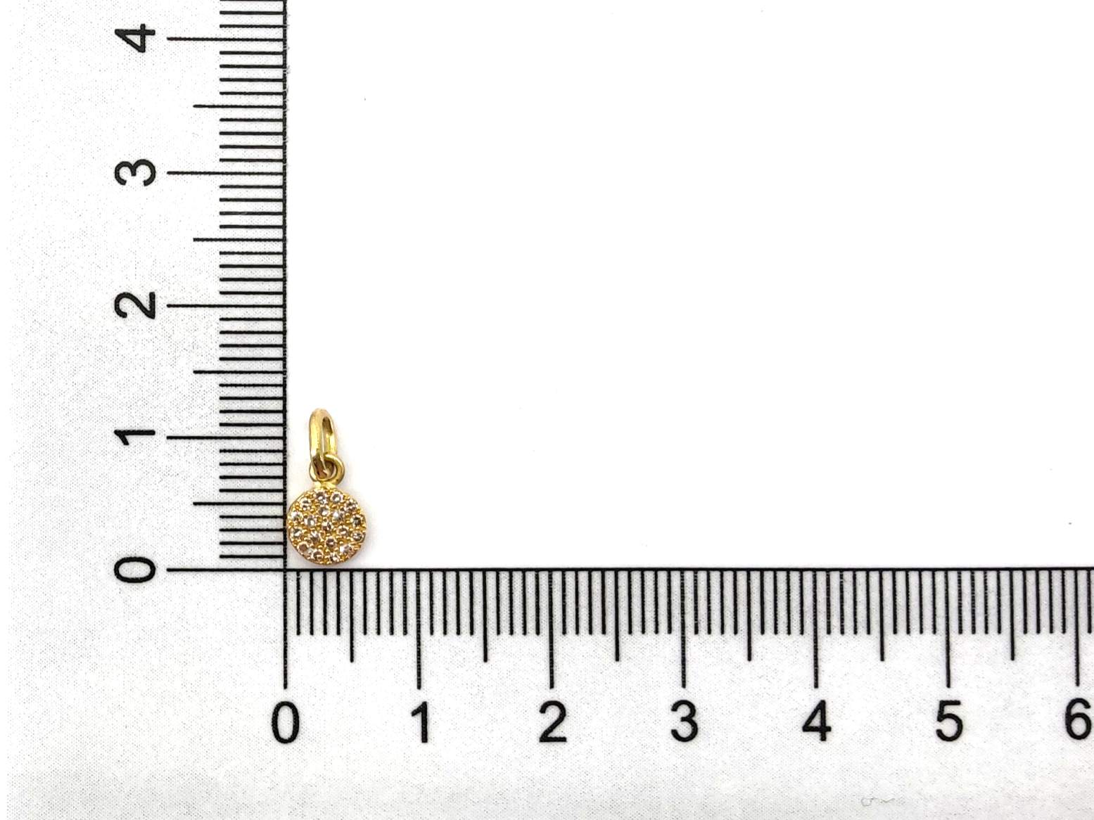 Colgante Oro 18k Con Diamante - Imagen 5