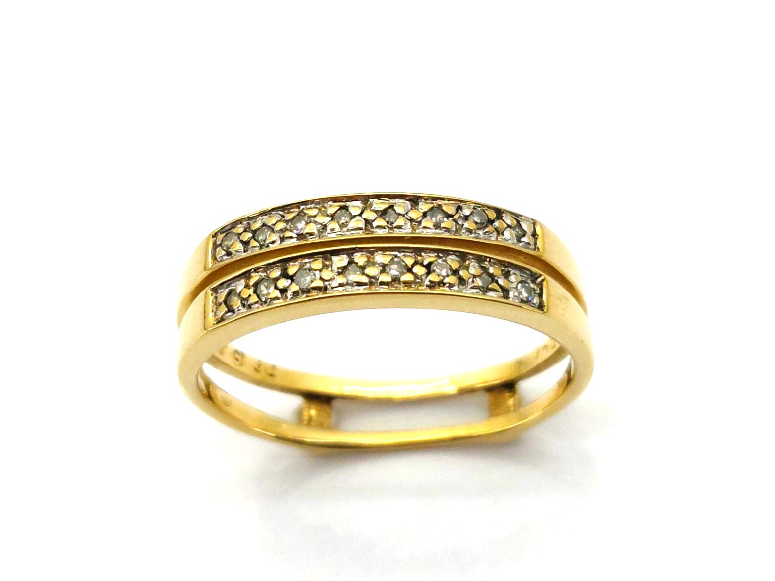 Sortija Oro 18k Con Diamante
