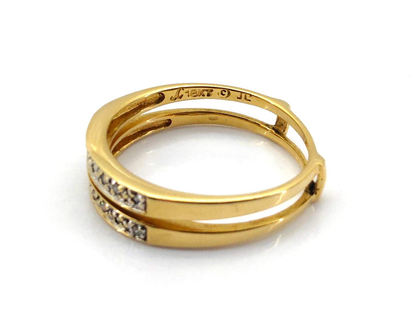 Sortija Oro 18k Con Diamante - Imagen 3