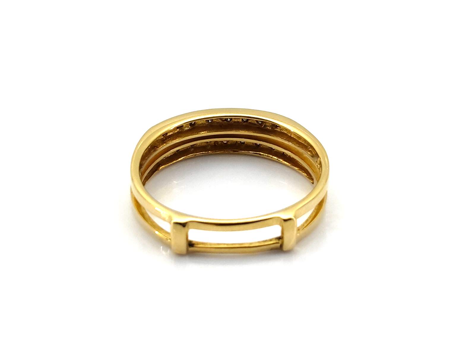 Sortija Oro 18k Con Diamante - Imagen 4