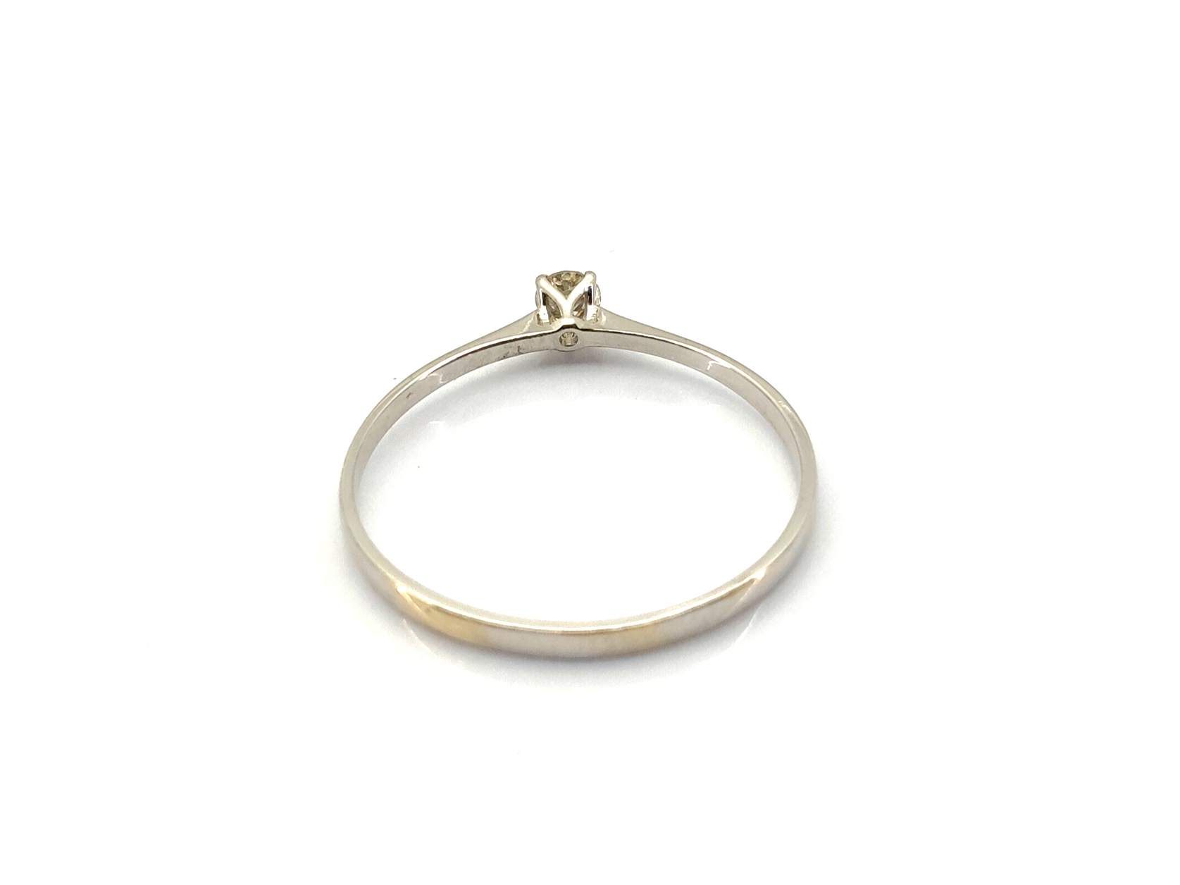 Sortija Oro 18k Con Diamante - Imagen 4