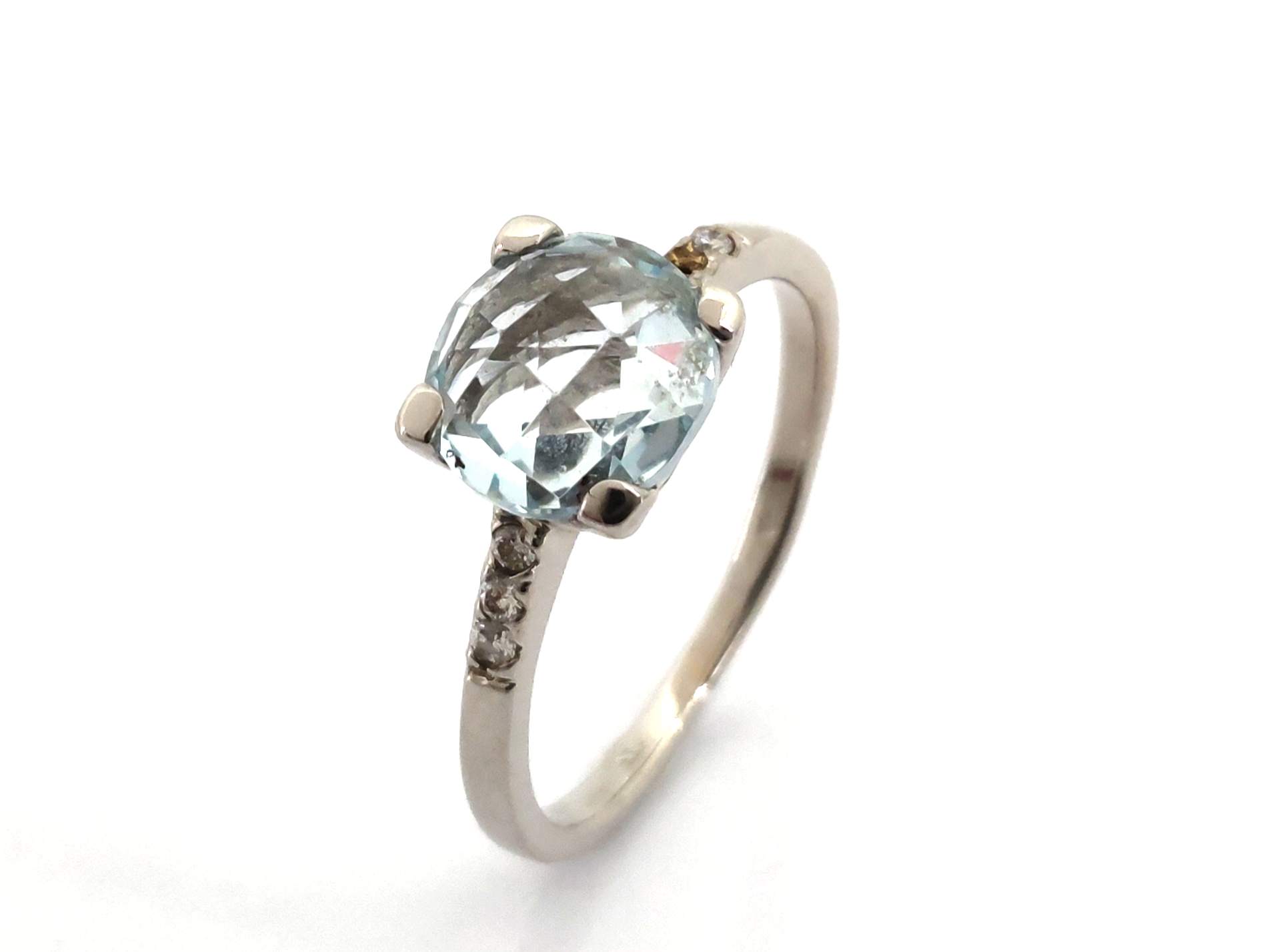 Sortija Oro 18k Con Topacio