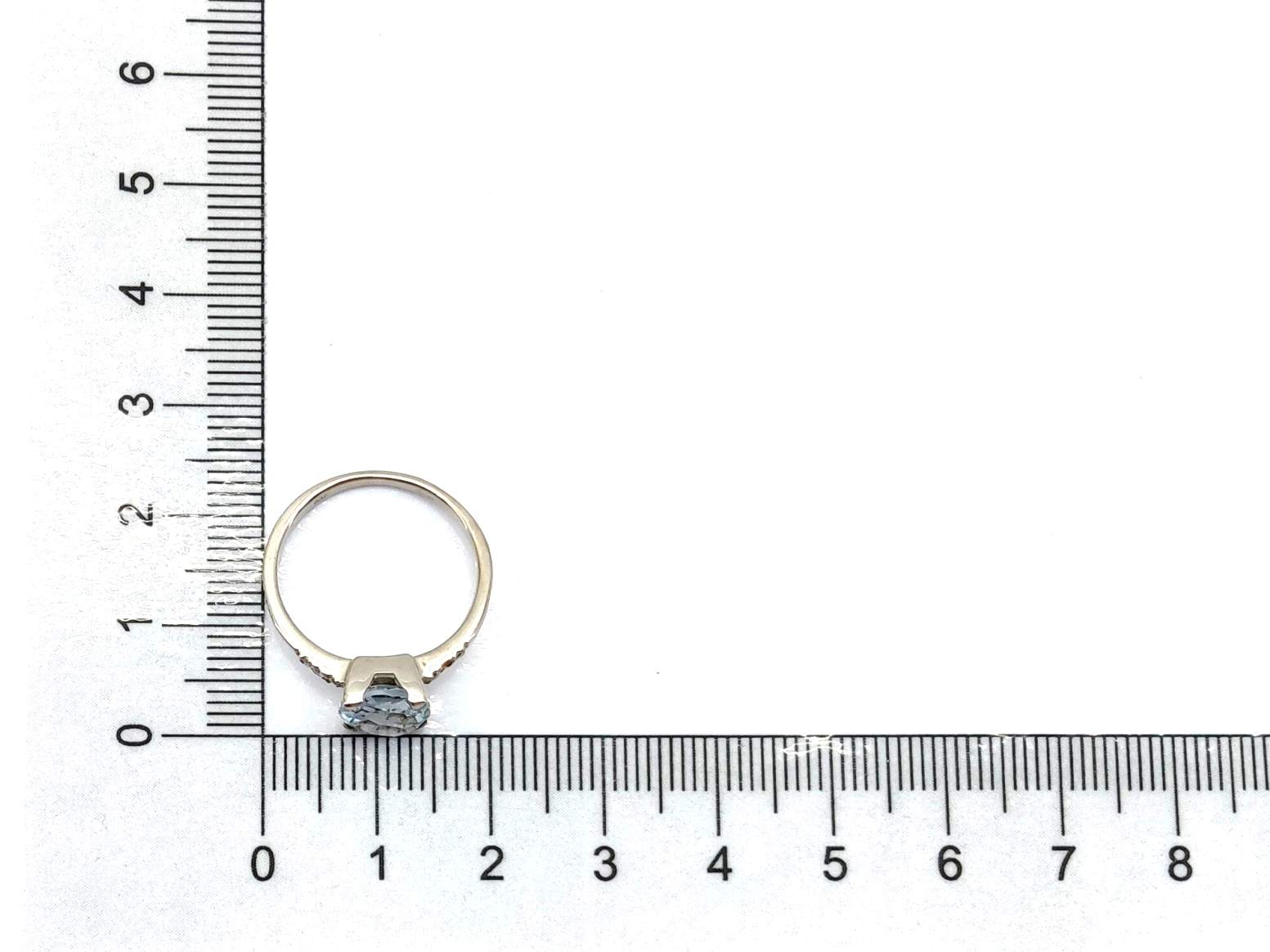 Sortija Oro 18k Con Topacio - Imagen 5