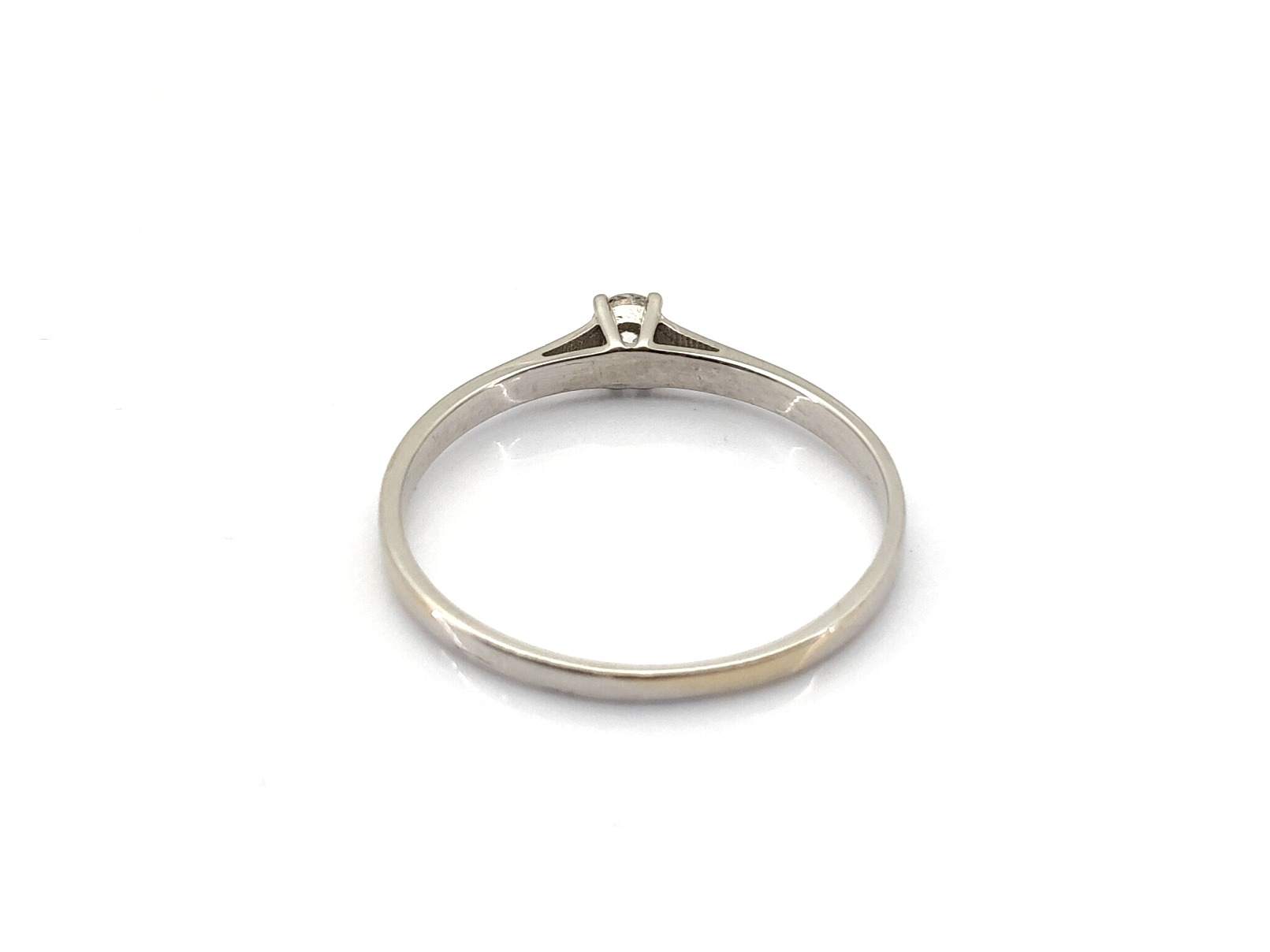 Sortija Oro 18k Con Diamante - Imagen 4