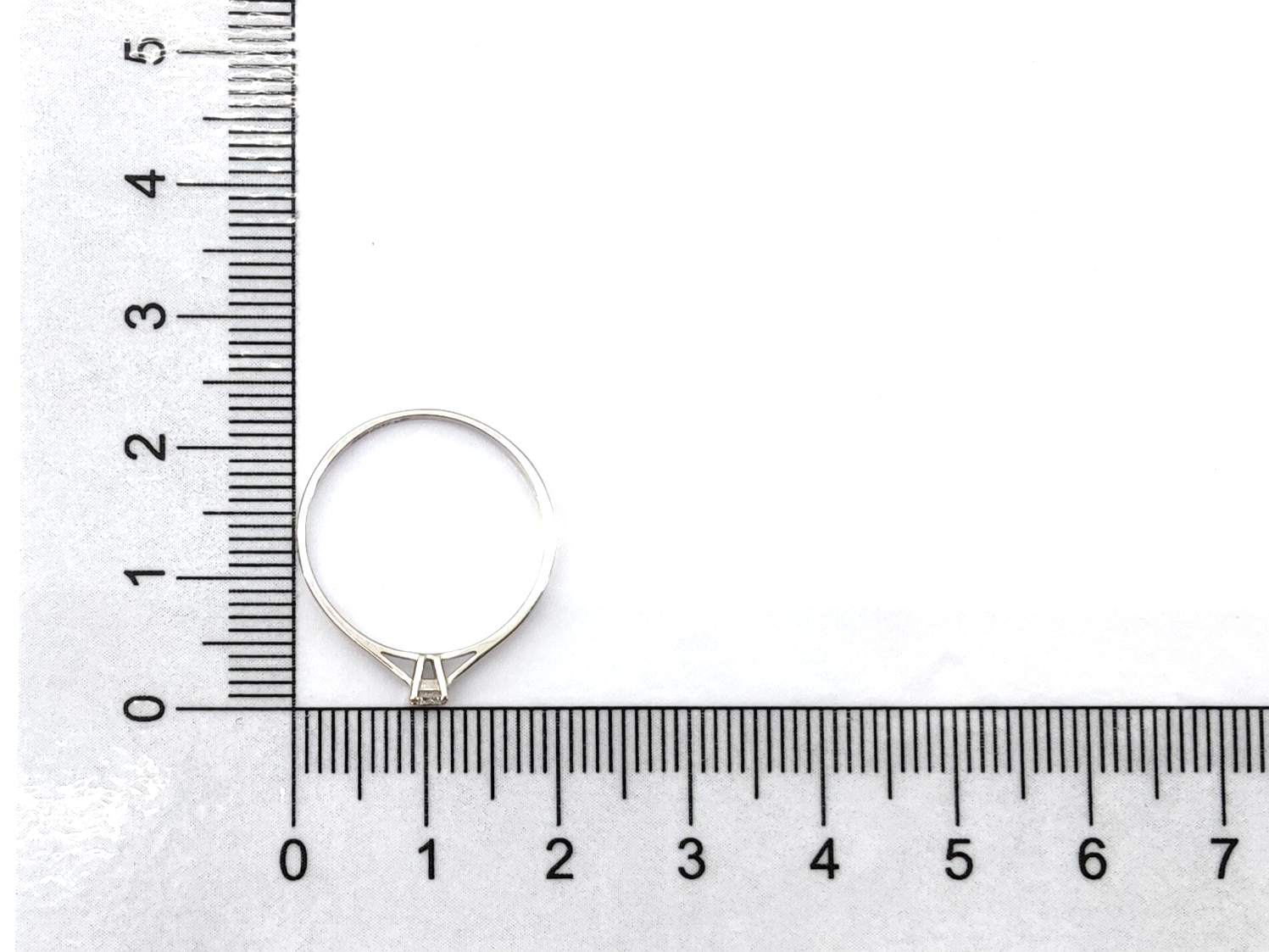 Sortija Oro 18k Con Diamante - Imagen 5
