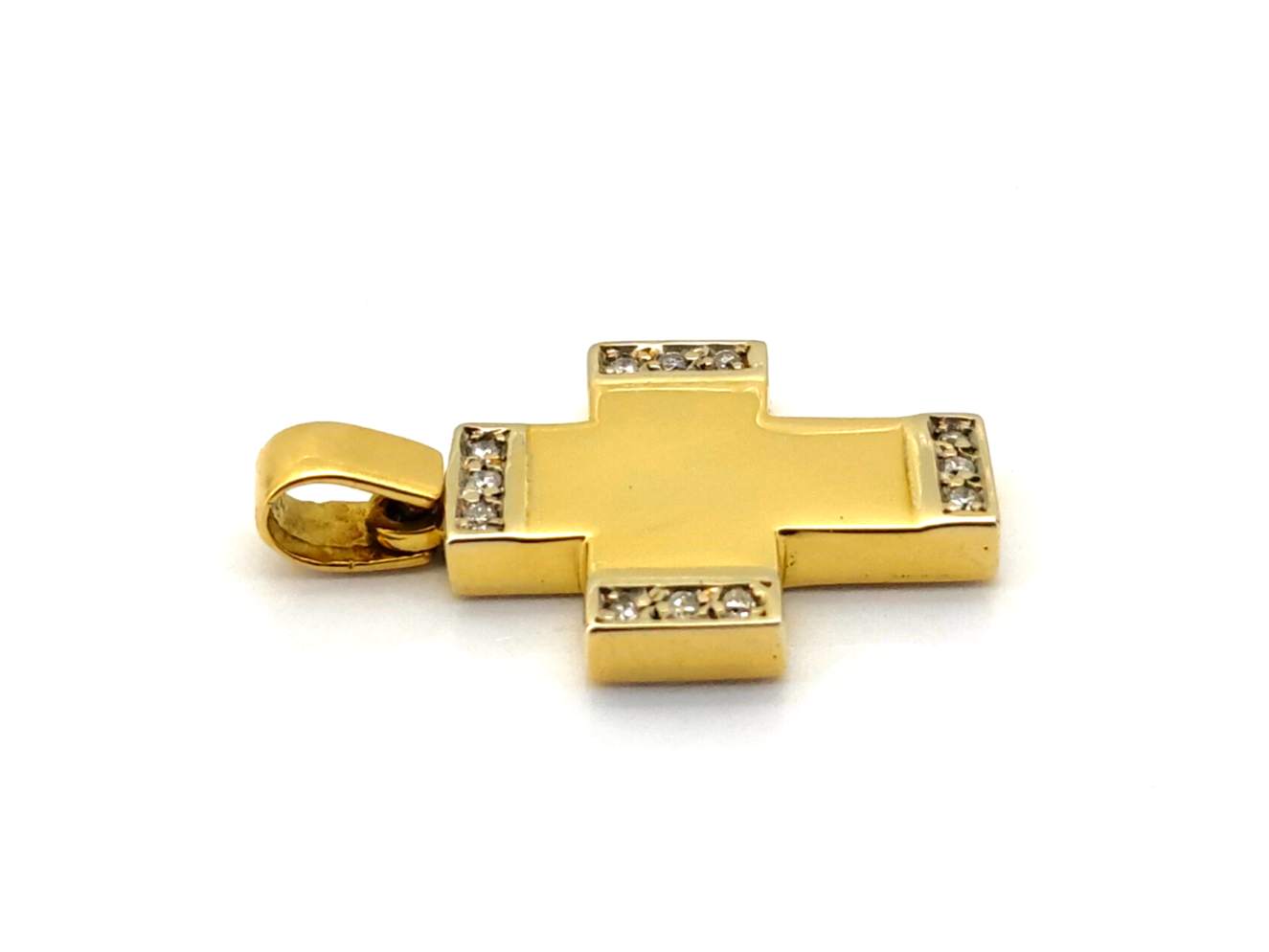 Colgante Oro 18k Con Diamante - Imagen 2