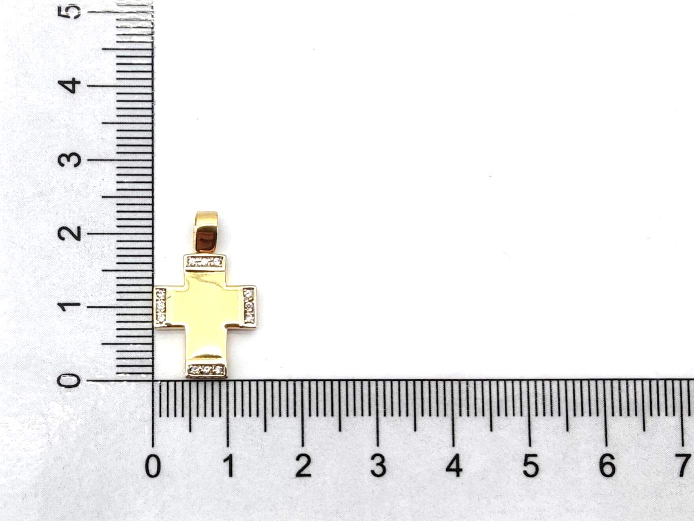 Colgante Oro 18k Con Diamante - Imagen 5