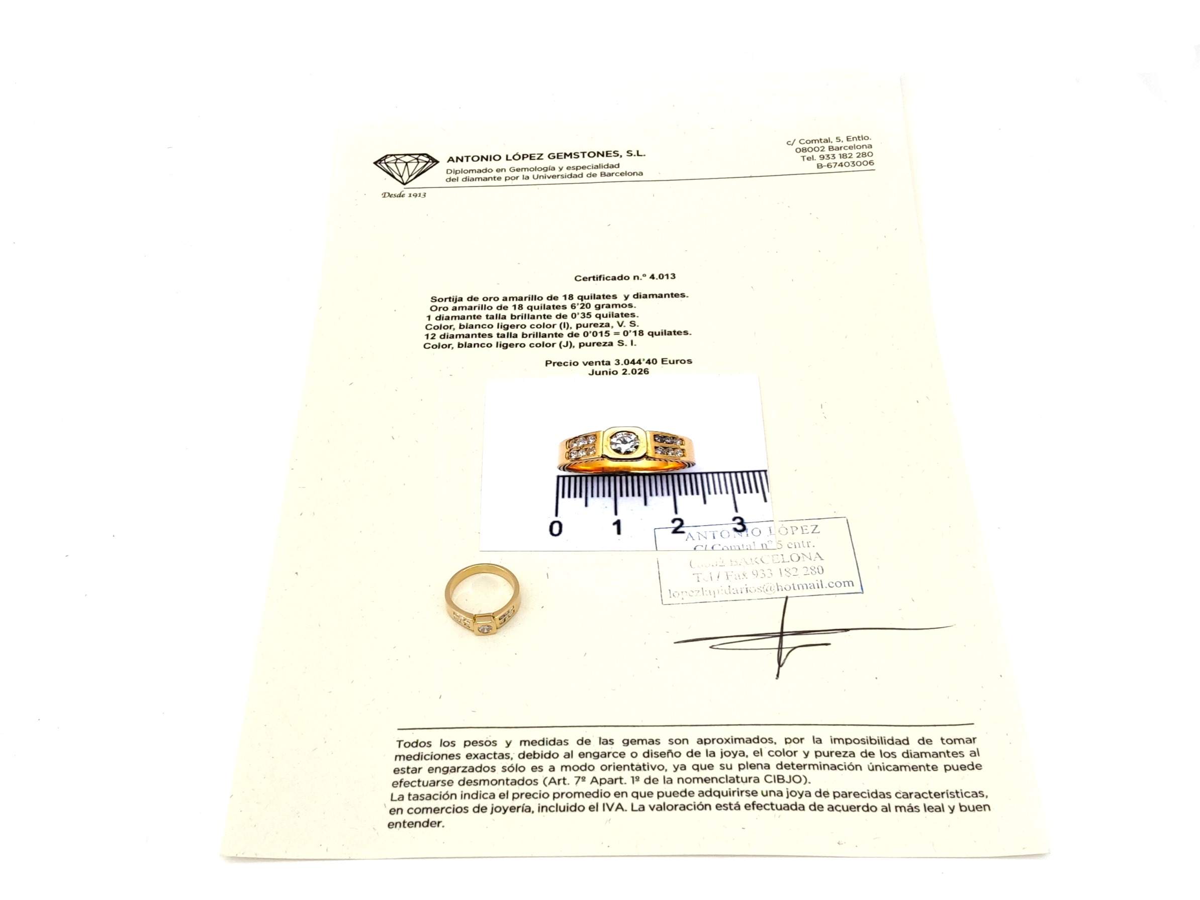 Sortija Oro 18k - Imagen 6
