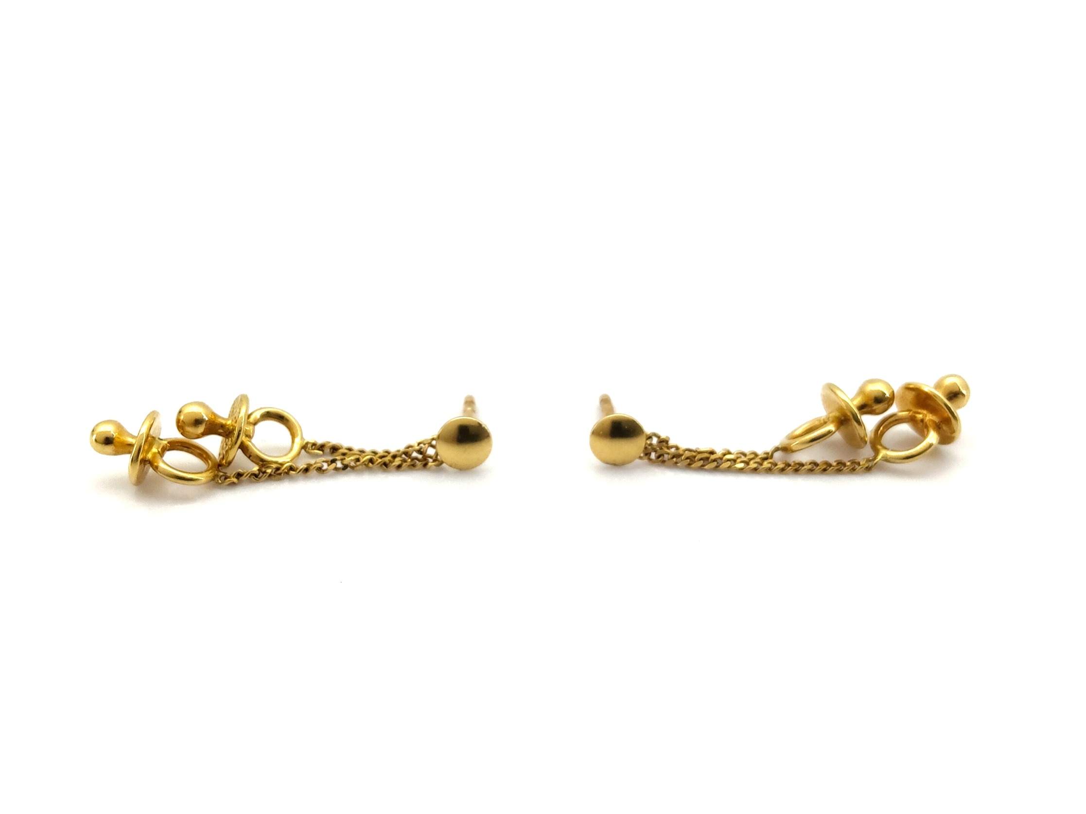 Pendientes Oro 18k - Imagen 2