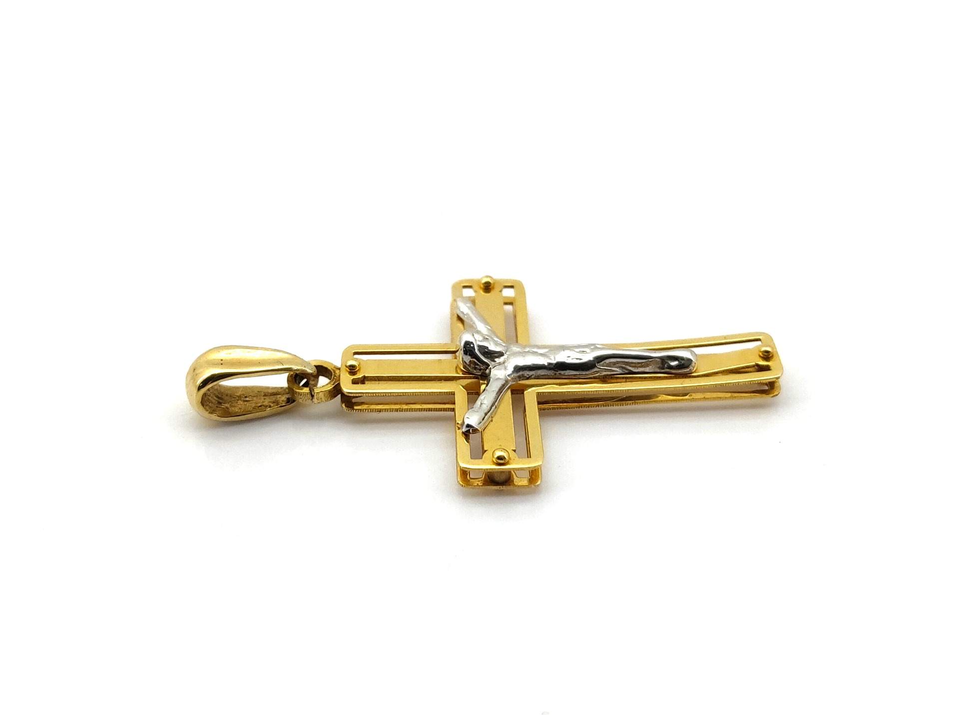 Crucifijo Oro 18k - Imagen 2