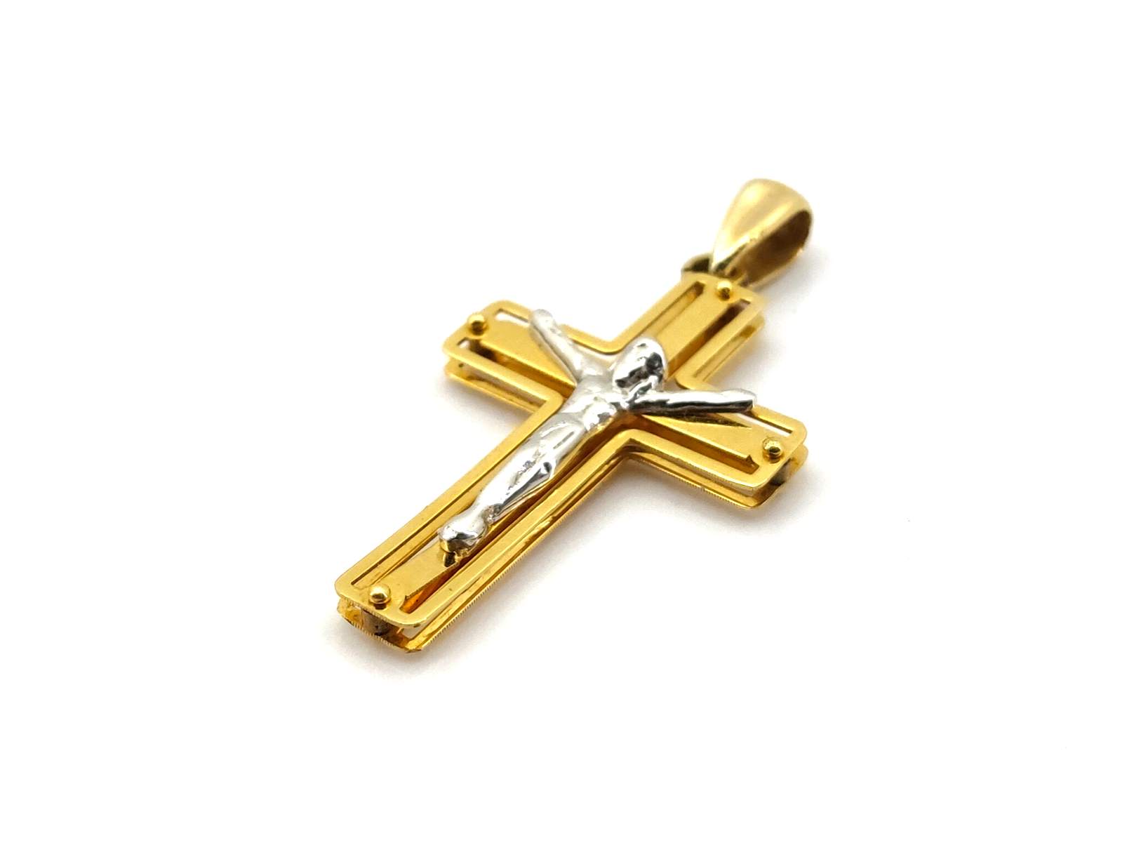 Crucifijo Oro 18k - Imagen 4