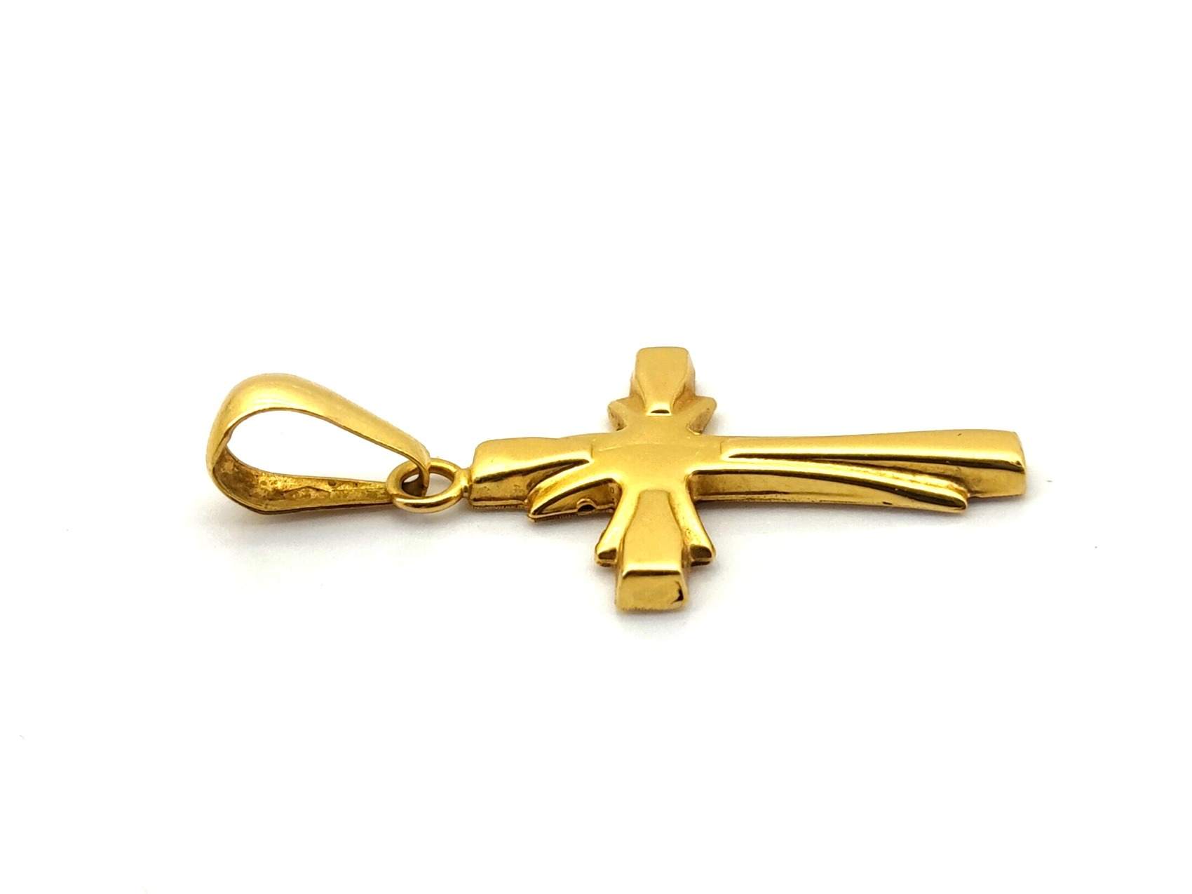 Crucifijo Oro 18k - Imagen 2